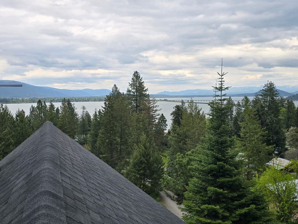 Residential Roofing with view of mountains